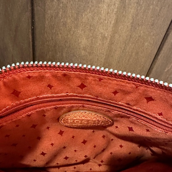 Fossil Marlow Textured snake embossed leather cross body - Picture 4 of 4